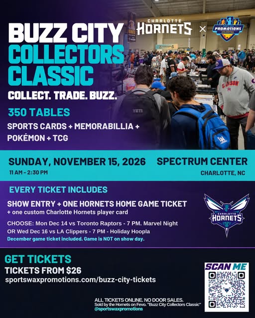 Event flyer for Buzz City Collectors Classic